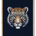 Plakat-med-illustration-af-en-tiger Tigeren